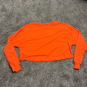 Lululemon Long-sleeve Crop Top